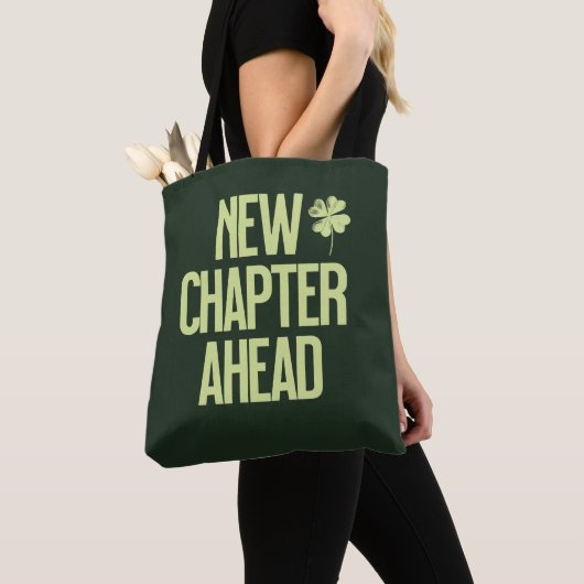 New Chapter Ahead Shamrock Tote Bag (Dichtbij)