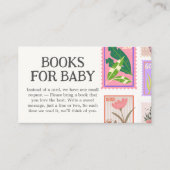 New Chapter Baby Shower Books for Baby Informatiekaartje (Voorkant)