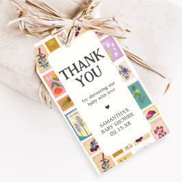 New Chapter Baby Shower Favor Tags Cadeaulabel