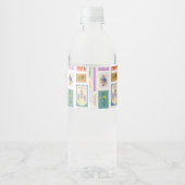 New Chapter Baby Shower Waterfles Etiket (Achterkant)