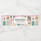 New Chapter Baby Shower Waterfles Etiket (Enkel label)