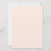 New Chapter Begins Bridal Shower Floral Open Book Kaart (Achterkant)