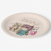 New Chapter Begins Floral New Beginnings Papieren Bordje (Gekanteld)