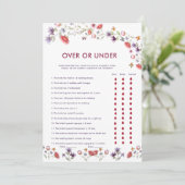  New Chapter Begins Over or Under Bridal Shower  (Staand voorkant)