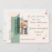 New Chapter Begins Save the Date (Voorkant)