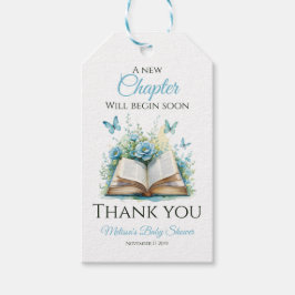 New Chapter Blue Boy Brunch StoryBook Baby Shower Cadeaulabel