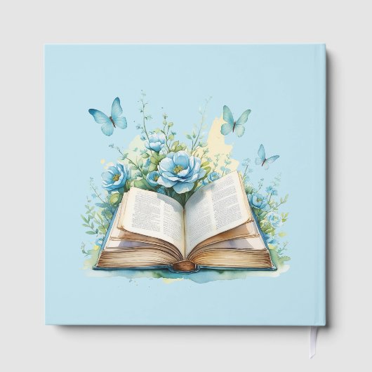 New Chapter Boy Blue Brunch StoryBook Baby Shower Gastenboek (Achterkant)