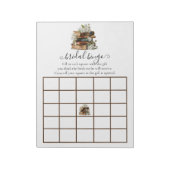 New Chapter Bridal Shower Bingo Notitieblok (Linkerzijde)