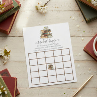 New Chapter Bridal Shower Bingo Notitieblok