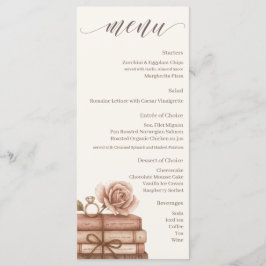 New Chapter Bridal Shower Menu