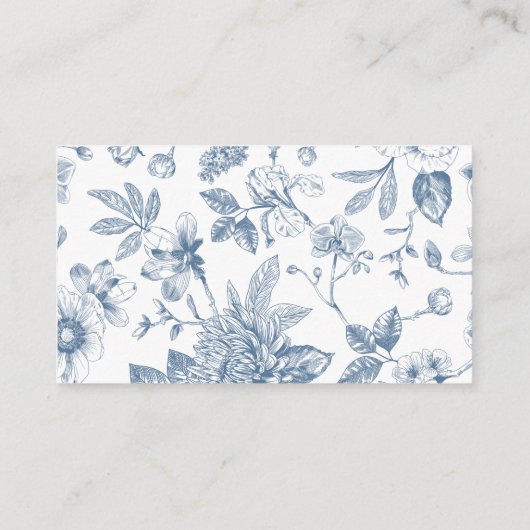 New chapter chinoiserie Baby shower books for baby Informatiekaartje (Achterkant)