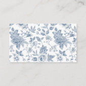 New chapter chinoiserie Baby shower diaper raffle Informatiekaartje (Achterkant)