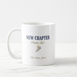New Chapter Director Level Personalized Koffiemok