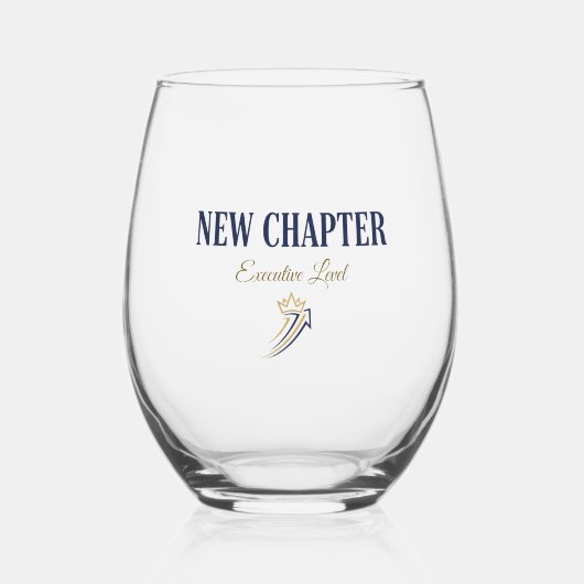 New Chapter Executive Level Wijnglas Zonder Voet (Voorkant)