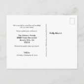 New Chapter New Home Family Custom Photo and House Briefkaart (Achterkant)