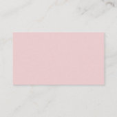 New Chapter Pink Bow Books for Baby Shower Informatiekaartje (Achterkant)