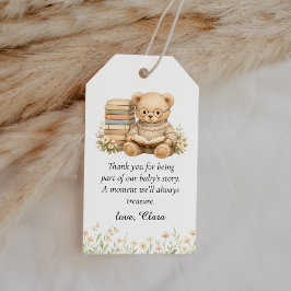 New Chapter Storybook Baby Shower Thank You Favor Cadeaulabel