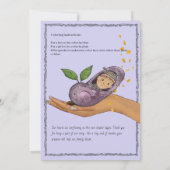 New Chapter Storybook Draw a Baby Shower Game Card Kaart (Achterkant)