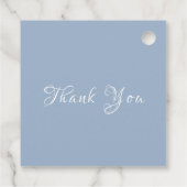 New Chapter Winter Floral Snowball Baby Shower  Bedankjes Labels (Achterkant)