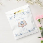 New Chapter Winter Floral Snowball Baby Shower  Bedankzakje (Gezegeld)