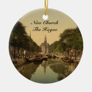 New Church, Den Haag, Nederland Keramisch Ornament