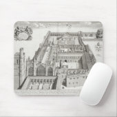 New College, Oxford, uit 'Oxonia Illustrata', pub Muismat (Met muis)