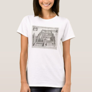 New College, Oxford, uit 'Oxonia Illustrata', pub T-shirt
