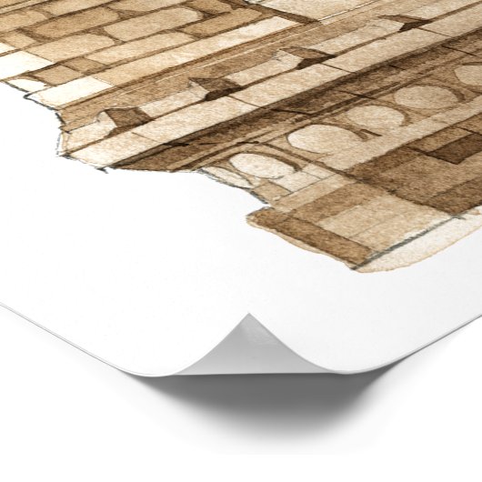 New Colossus Liberty Poem Poster (Hoek)