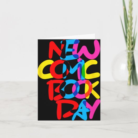 New Comic Book Day (overlap) Kaart (Voorkant)