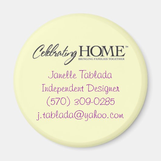 New_Company_Logo_inline, Janelle TabladaIndepen... Magneet (Voorkant)