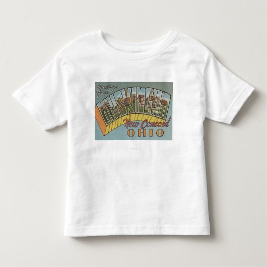New Concord, Ohio - Muskingum County Kinder Shirts (Voorkant)