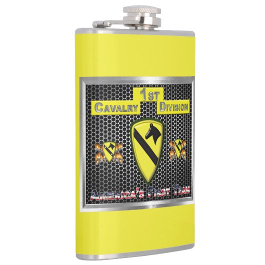 New Cool Designed 1st Cavalry Division Heupfles (Rechts)