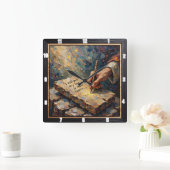 New Covenant: Law Inscribed Vierkante Klok (Huis)