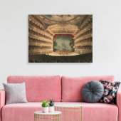 New Covent Garden Theater Canvas Afdruk (Insitu (Woonkamer))