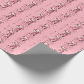 New Cowgirl in Town Cadeaupapier (Hoek)