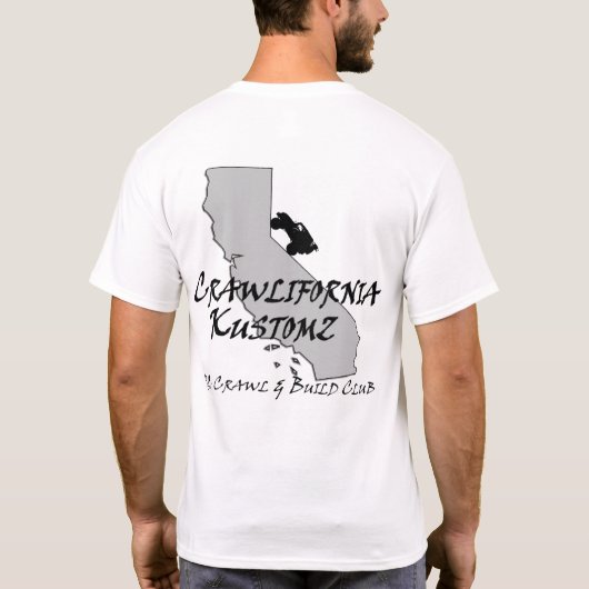 New Crawlifornia Kdouanz Shirt Grey (Achterkant)