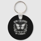New Creation In Christ, Boho Christian, Western Fa Sleutelhanger (Voorkant)