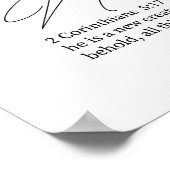 New creature, Scripture verse Christian wall art Poster (Hoek)