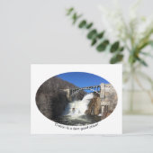 New Croton Dam, Croton, New York Briefkaart (Staand voorkant)