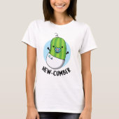 New cumber Funny Veggie Cucumber Pun T-shirt (Voorkant)