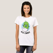 New cumber Funny Veggie Cucumber Pun T-shirt (Voorkant volledig)