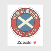 New Cumnock, Schotland Sticker (Vel)