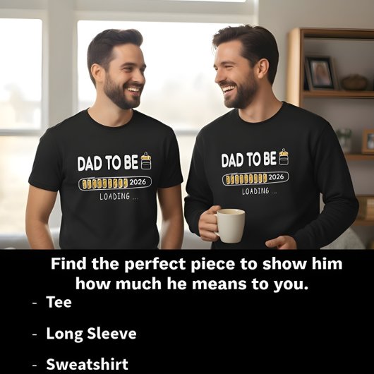 New Dad Est. 2026 Shirt: Father-To-Be  T-shirt
