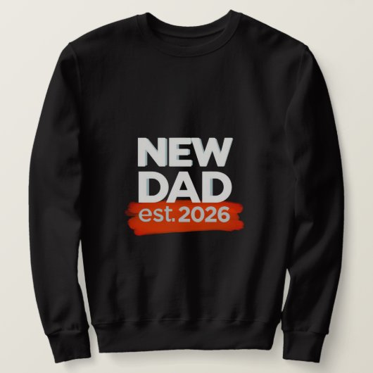NEW DAD - est.2026 Trui (Design voorkant)