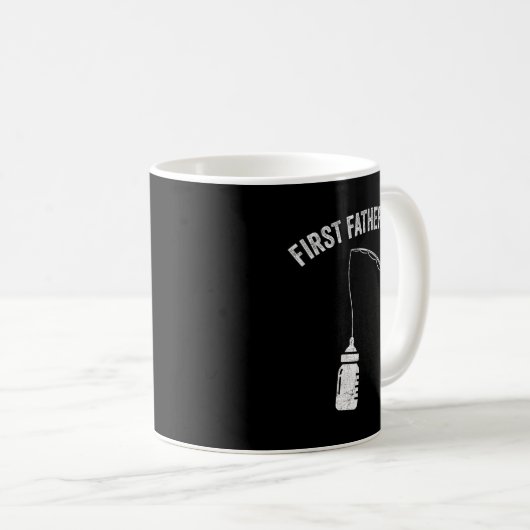 New Dad Fisherman, First Fathers Day Fishing Dad  Koffiemok (Voorkant rechts)