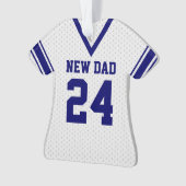 New Daddy Sport Jersey met foto Ornament (voorkant)