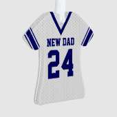 New Daddy Sport Jersey met foto Ornament (voorkant)