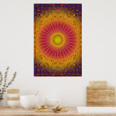 New Dawn Mandala Poster (Keuken)