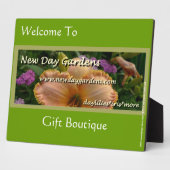 New Day Gardens Boutique Placard Fotoplaat (Zijkant)