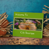 New Day Gardens Boutique Placard Fotoplaat (Zijkant)